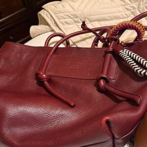 Mecha Mendez  Leather Women's Bag